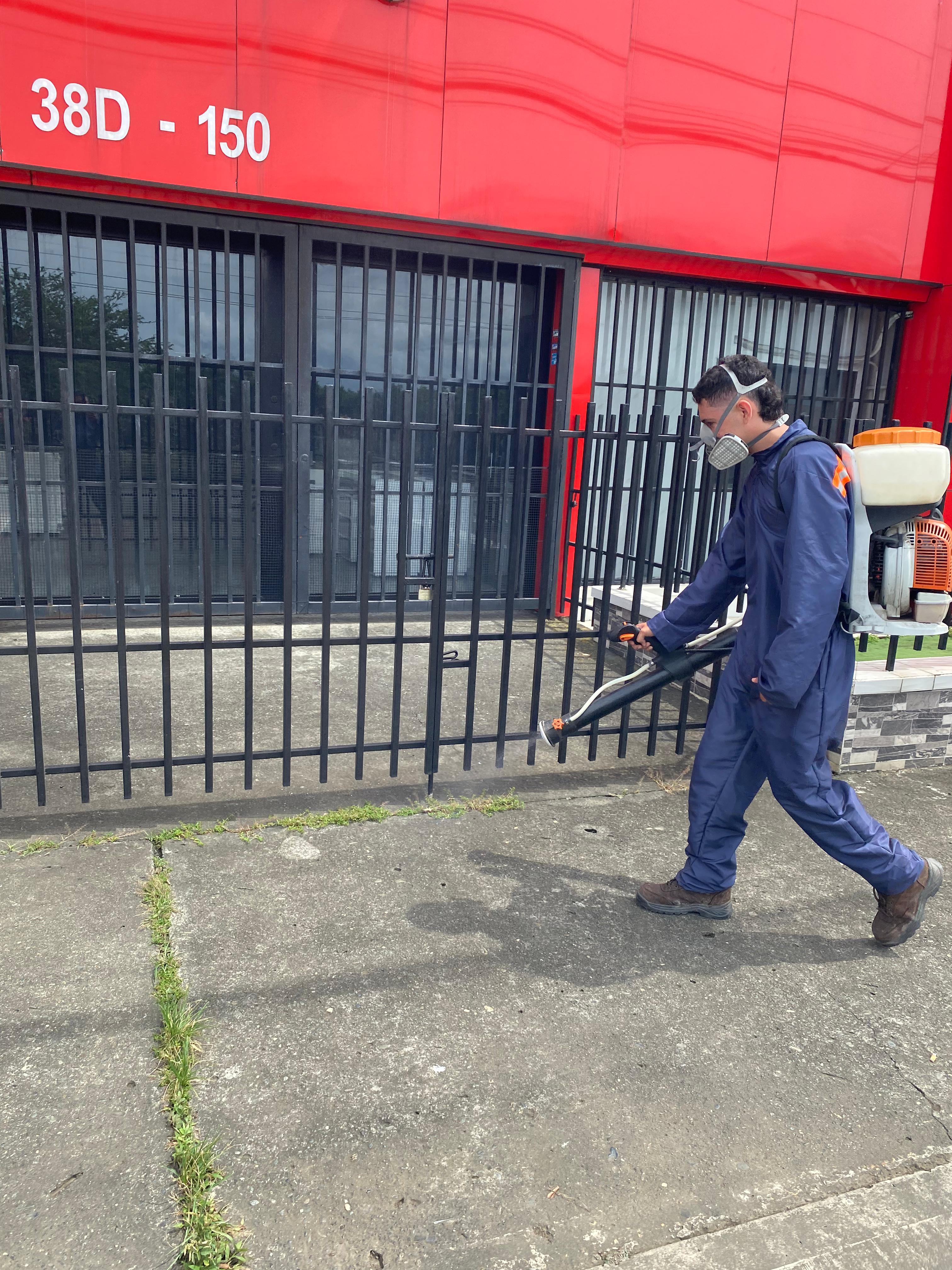 Fumigación en exteriores